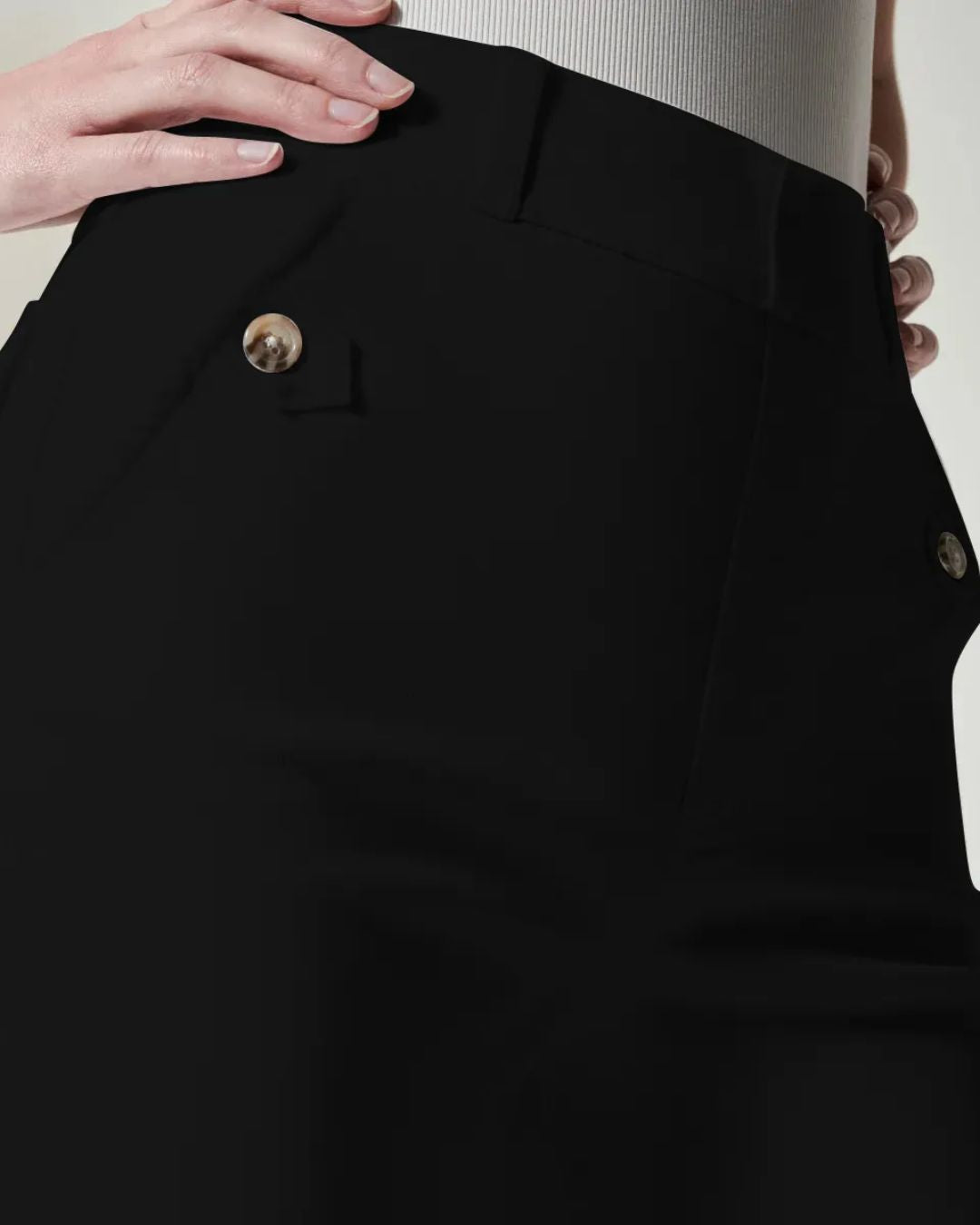 Luna Stretch Tummy Control Wide Leg Pants