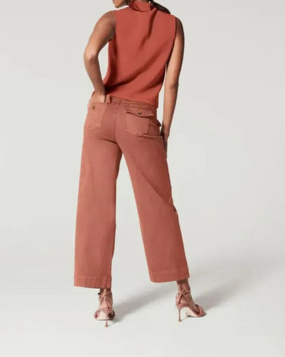 Luna Stretch Tummy Control Wide Leg Pants