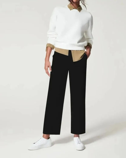Luna Stretch Tummy Control Wide Leg Pants