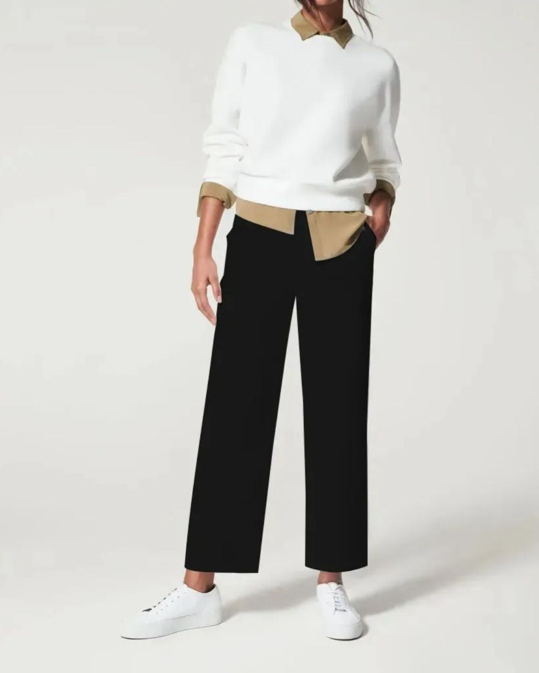 Luna Stretch Tummy Control Wide Leg Pants